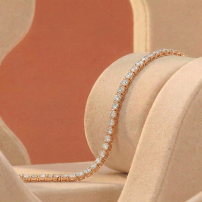 BRACELET RIVIÈRE ROSE GOLD