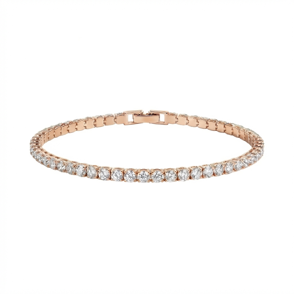BRACELET RIVIÈRE ROSE GOLD
